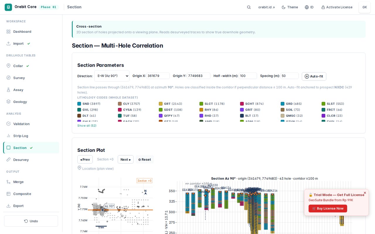 Survey Data Management screenshot